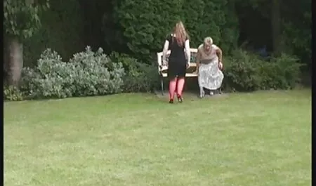 Fucking in the hairy granny lesbians ass, a girl with the face of a very natural